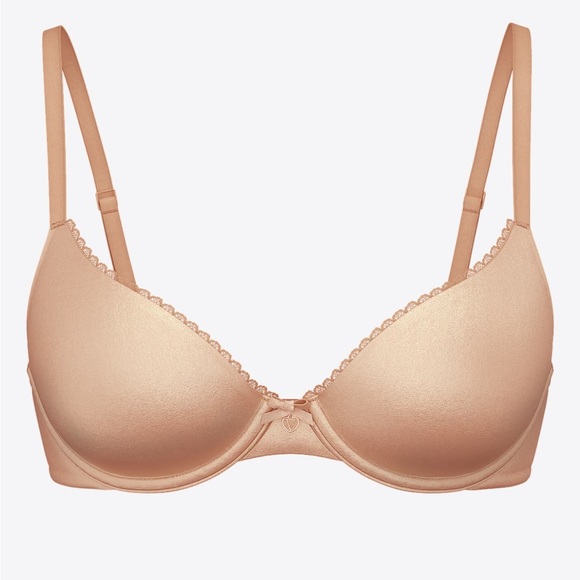 Victoria’s Secret NWT women’s nude padless low coverage Demi bra - Picture 1 of 8